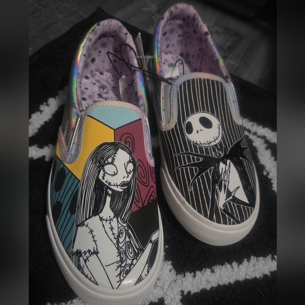 *Nightmare Before Christmas* Slip-On Shoes